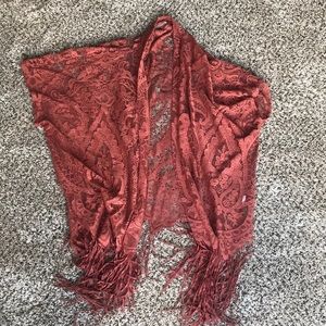Pretty fall shawl!